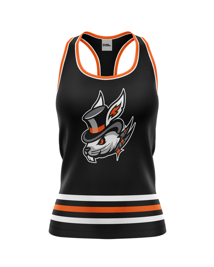 Danbury Hat Tricks Women's Racerback Hockey Tank