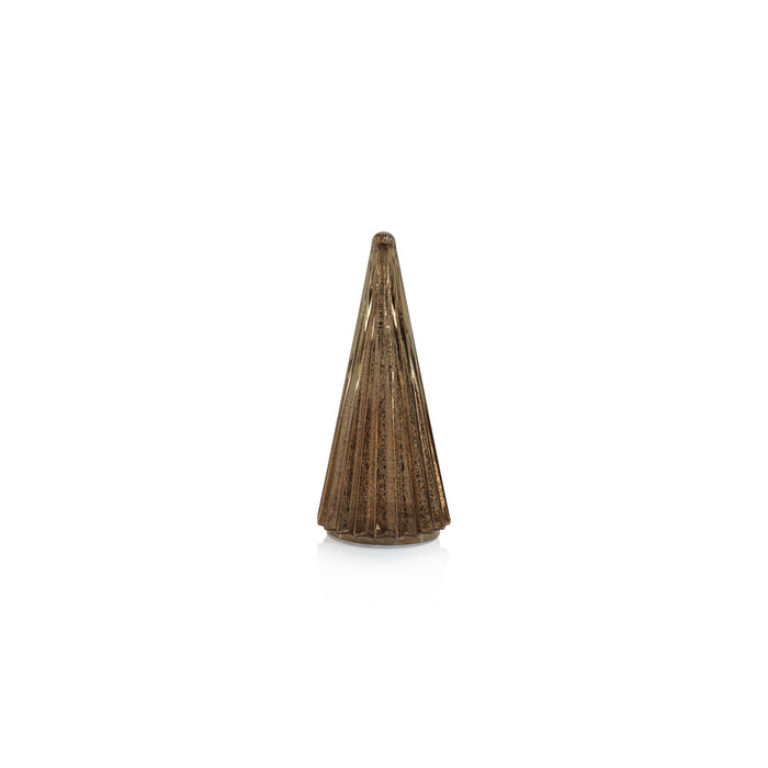 Davos LED Antique Tree - Gold - Holiday Decor by Carlyle Avenue
