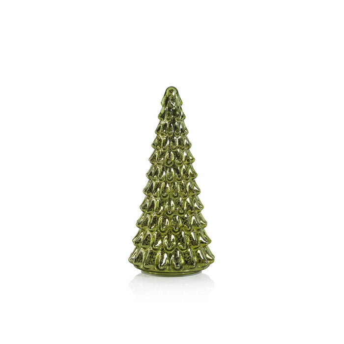 Davos LED Antique Tree - Green - Christmas Decor by Carlyle Avenue