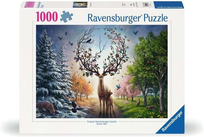 Deer at Day and Night 1000pc Puzzle