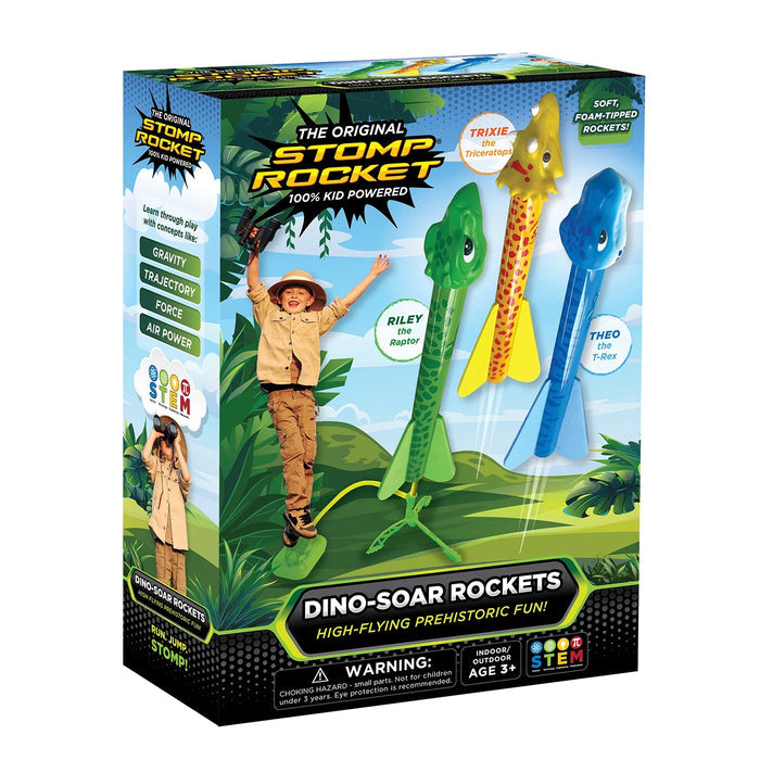 Dino-Soar Stomp Rockets