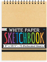 D.I.Y. White Paper Sketchbook
