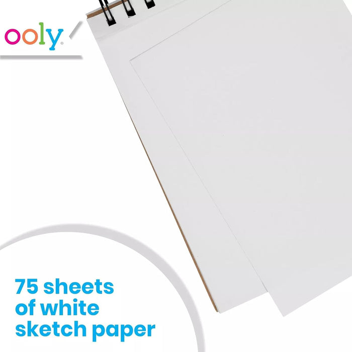 D.I.Y. White Paper Sketchbook