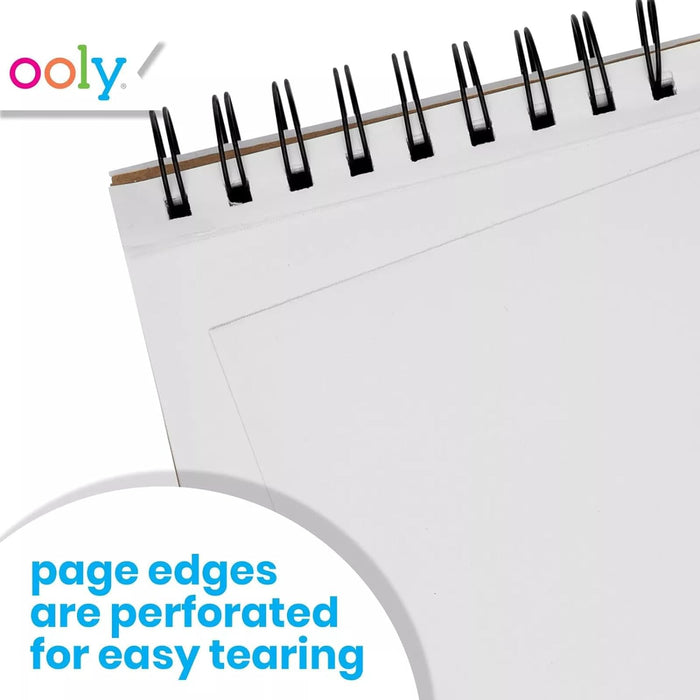 D.I.Y. White Paper Sketchbook