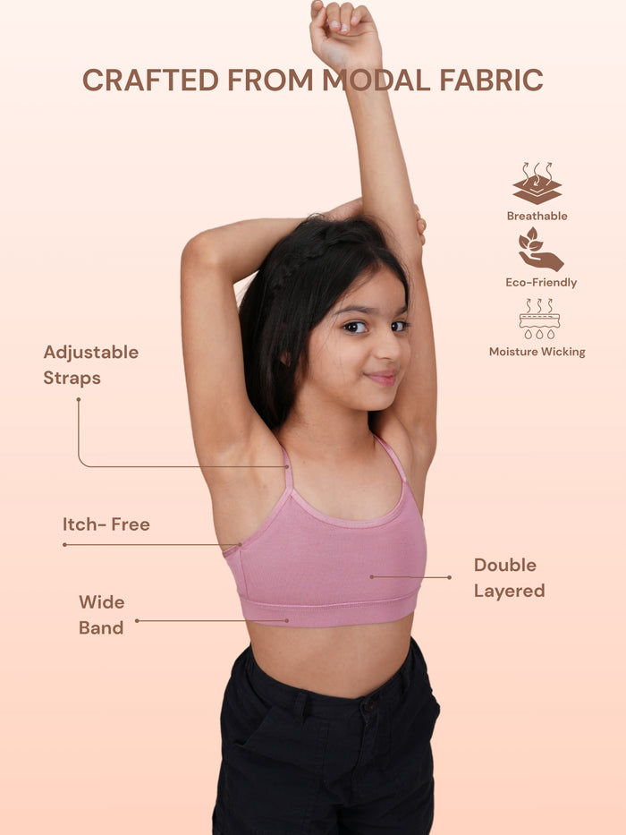 Double Layered Tween Bra - First Bra