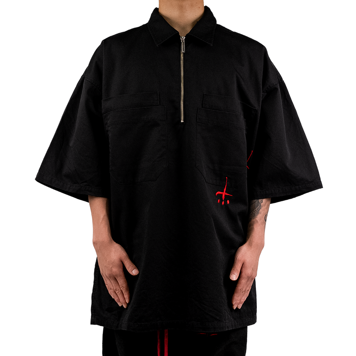 Double Pocket Short Sleeve Shirt