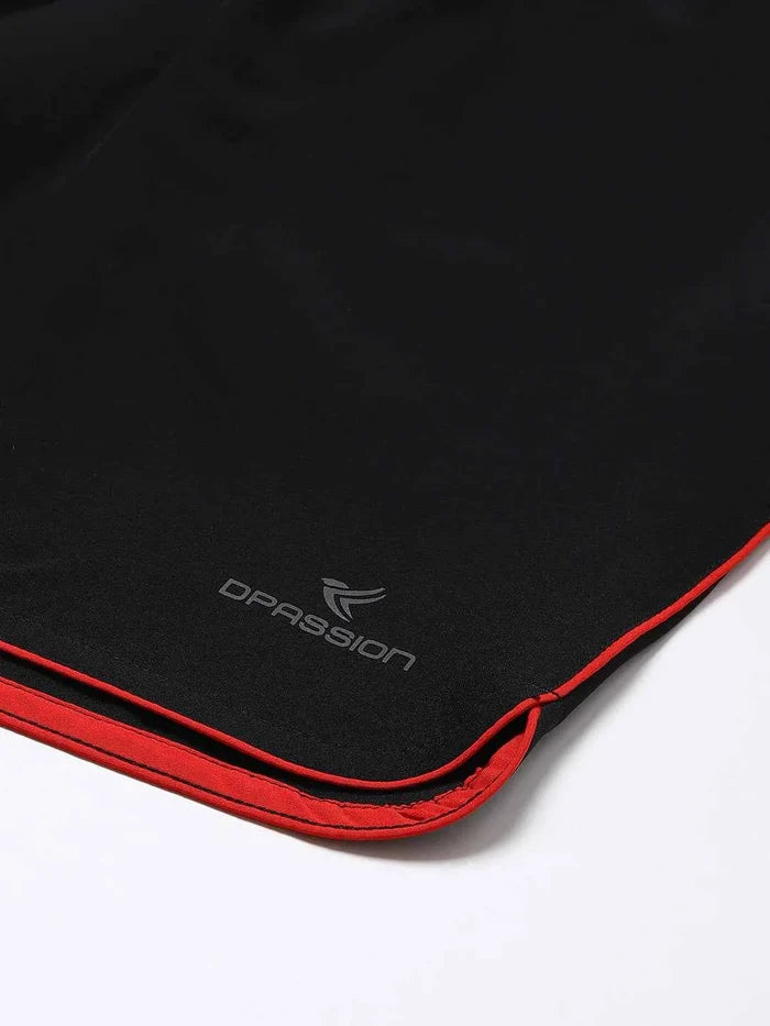Dpassion Edge Flow Training Shorts Black Red Activewear