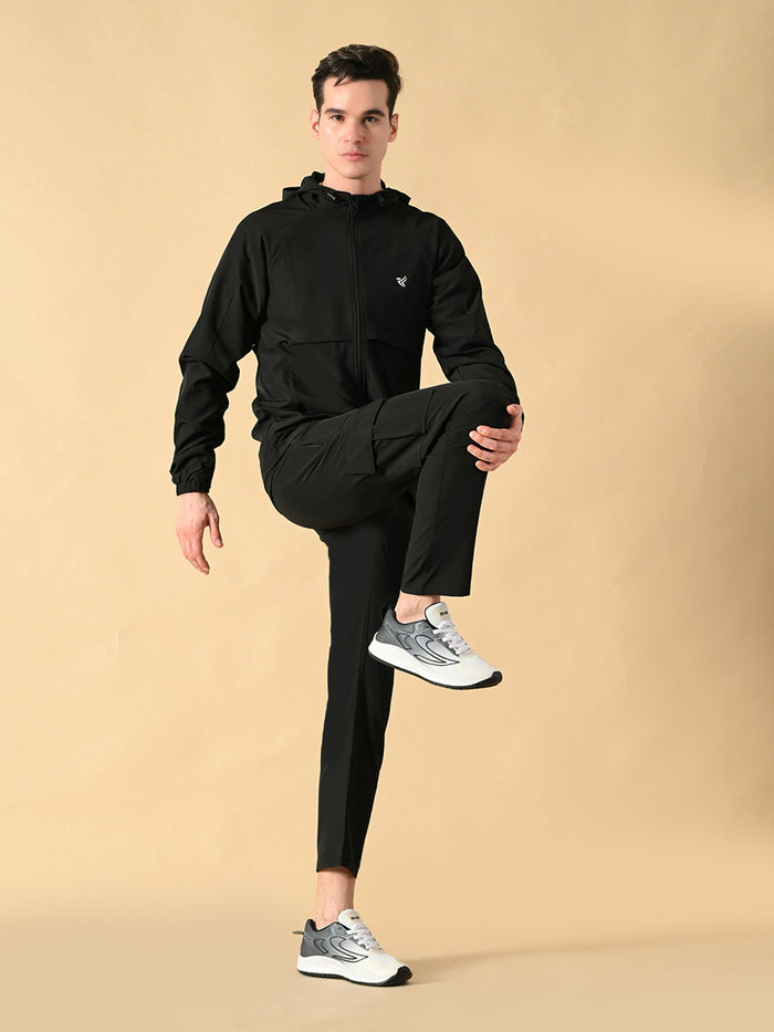 Dpassion Men Hooded Training Jacket Lightweight Performance Activewear - Dpassion