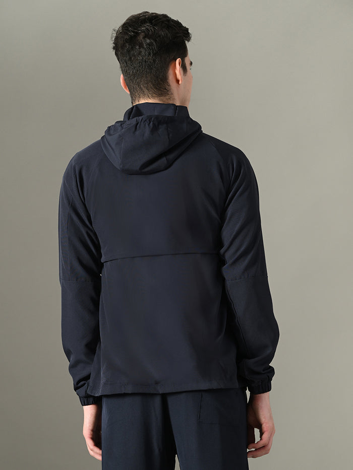 Dpassion Men Performance Hooded Jacket Lightweight Training Activewear - Dpassion