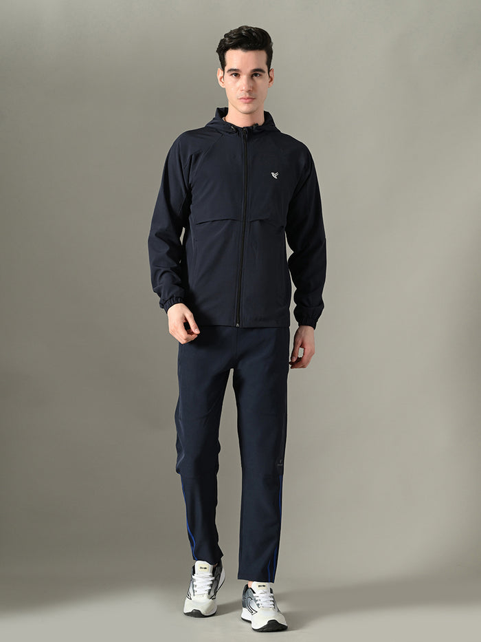 Dpassion Men Performance Hooded Jacket Lightweight Training Activewear - Dpassion
