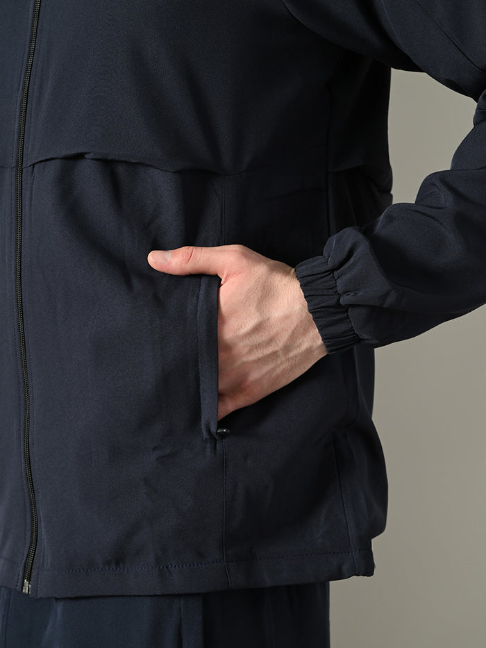 Dpassion Men Performance Hooded Jacket Lightweight Training Activewear - Dpassion