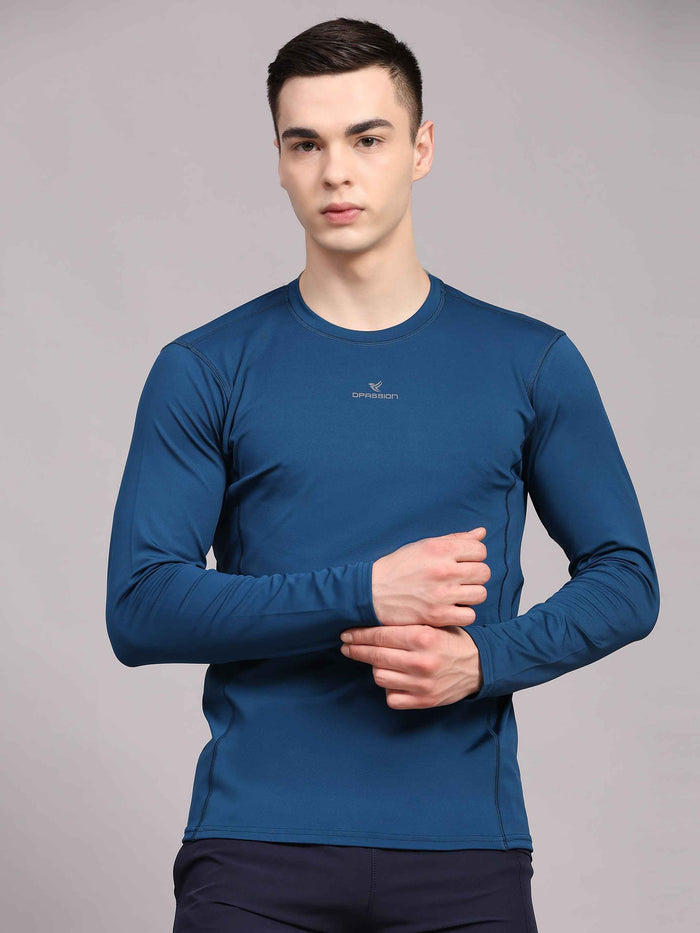 Dpassion Men’s Performance Long Sleeve Training T-Shirt Activewear