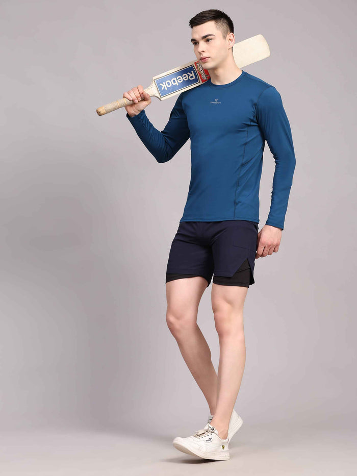 Dpassion Men’s Performance Long Sleeve Training T-Shirt Activewear