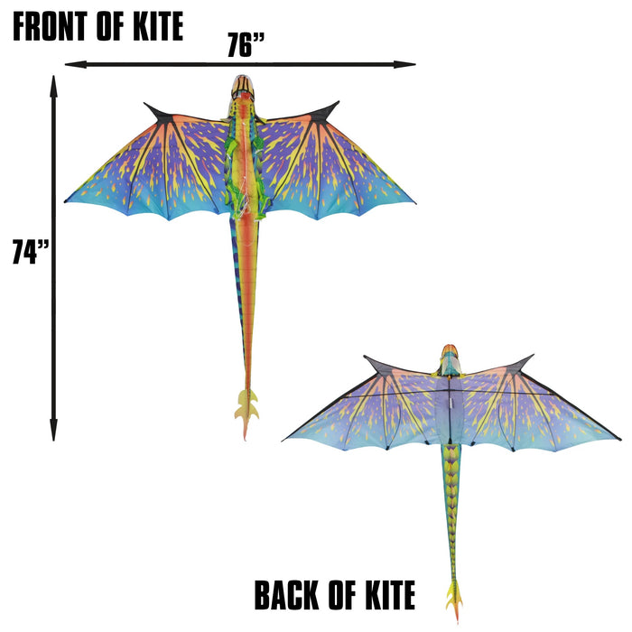 Dragon 76" 3-D Kite