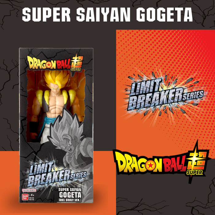 Dragonball Limit Breaker Series Saiyan Gogeta Action Figure 12 Inch
