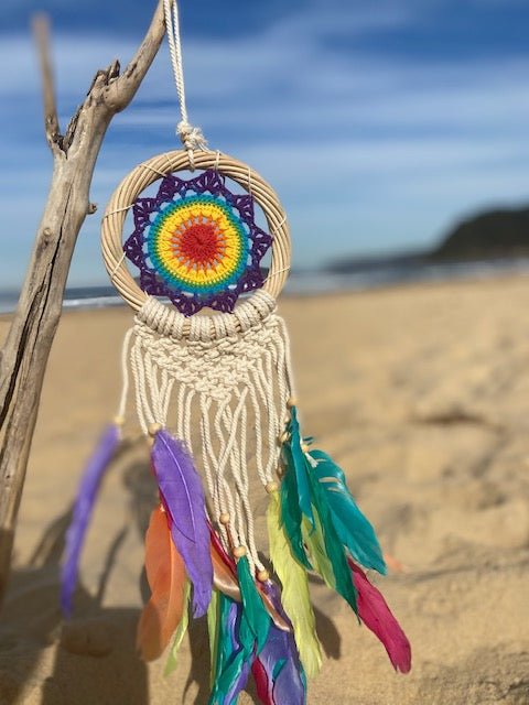 Dreamcatcher - Macrame - letsdressup.com.au - Mobiles and Wish Boxes
