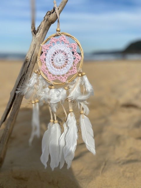 Dreamcatcher - Natural - letsdressup.com.au - Mobiles and Wish Boxes