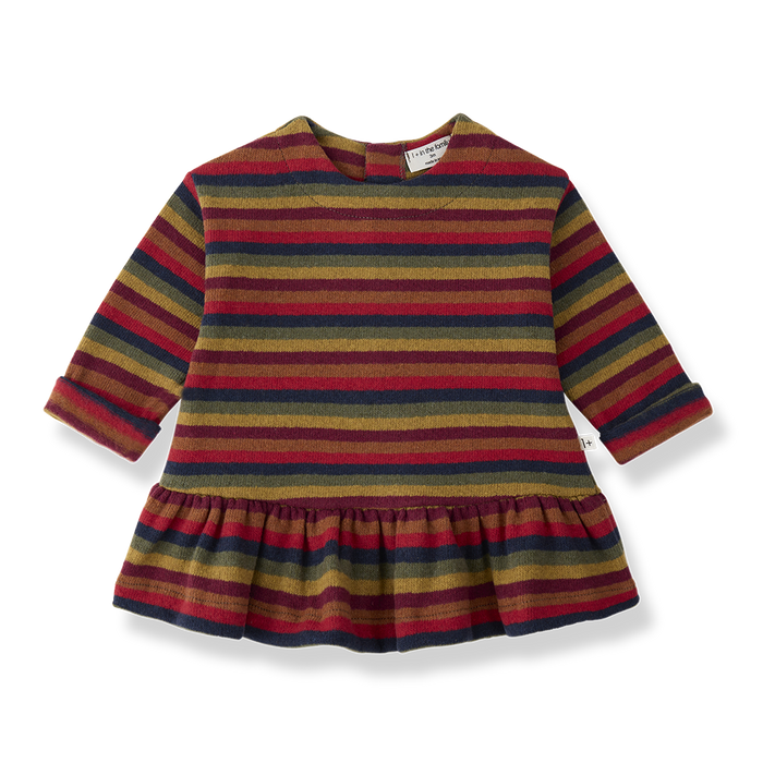 dress cotton multi striped - multi