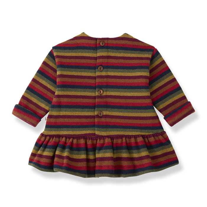 dress cotton multi striped - multi