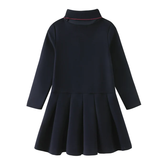 dress turtleneck - navy