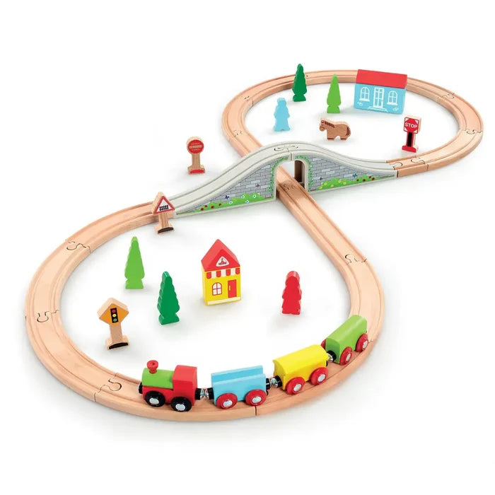 Early Learning Centre Wooden Figure 8 Train Set