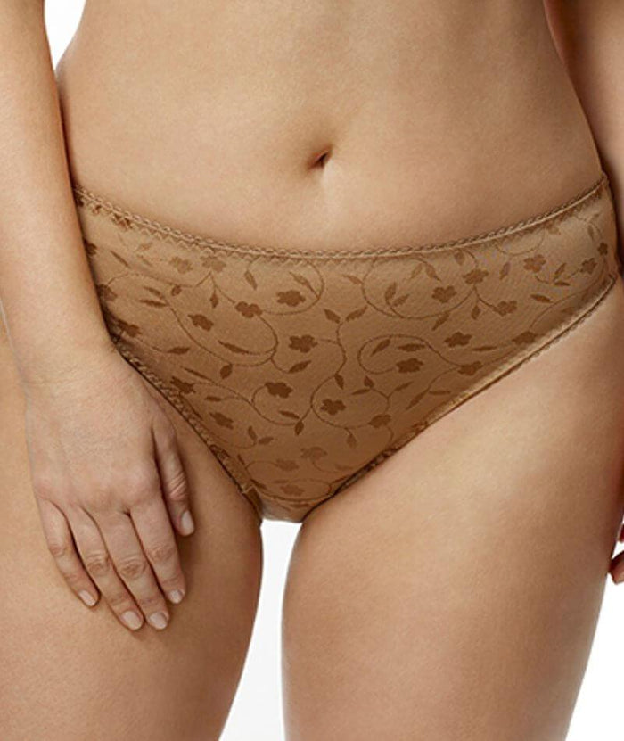 Elila Jacquard Brief - Mocha Knickers L Mocha