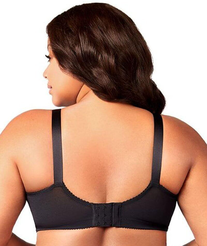 Elila Swiss Embroidered Soft Cup Bra - Black Bras