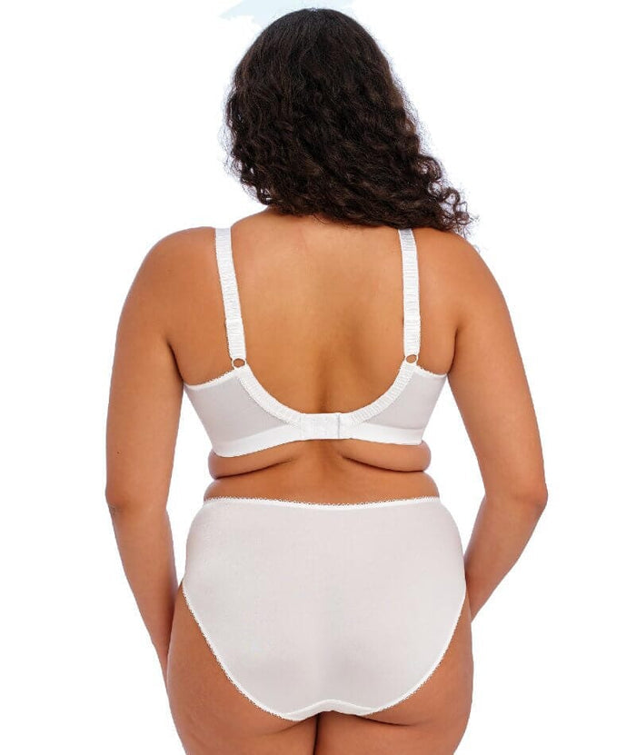 Elomi Cate Soft Cup Wire-Free Bra - White Bras