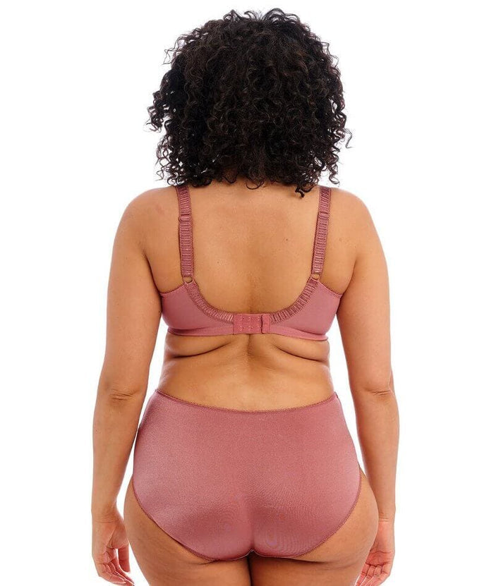 Elomi Cate Underwired Full Cup Banded Bra - Rosewood Bras