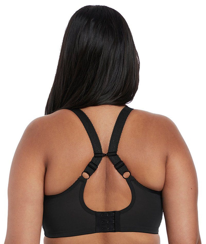 Elomi Charley Underwire Stretch Plunge Bra - Black Bras