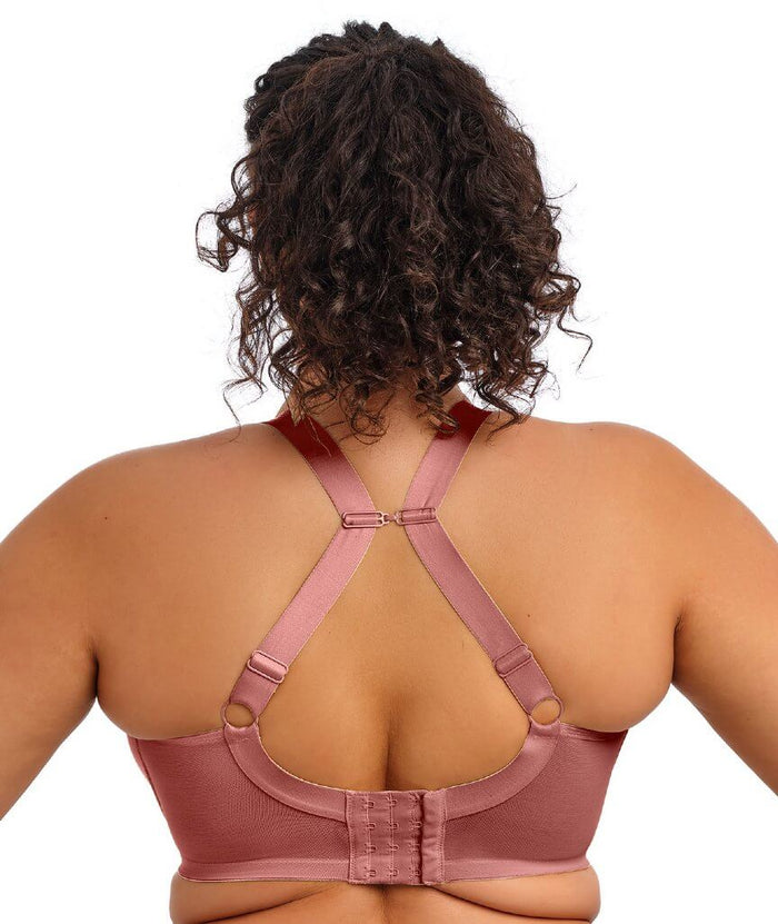 Elomi Energise Underwired Sports Bra - Rosewood