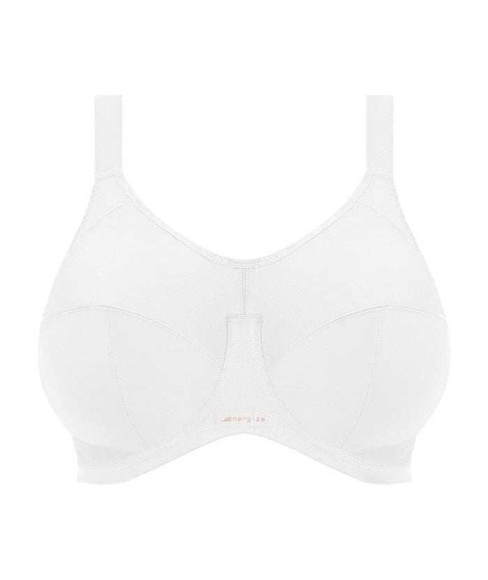 Elomi Energise Underwired Sports Bra - White Bras