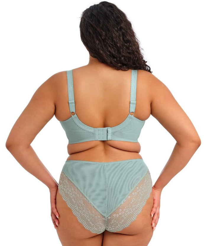 Elomi Lucie Underwire Stretch Plunge Bra - Mist