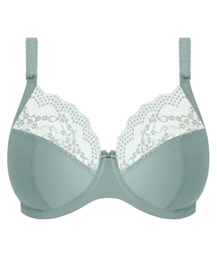 Elomi Lucie Underwire Stretch Plunge Bra - Mist