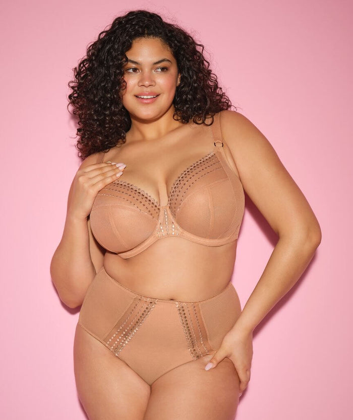 Elomi Matilda Full Brief - Cafe Au Lait