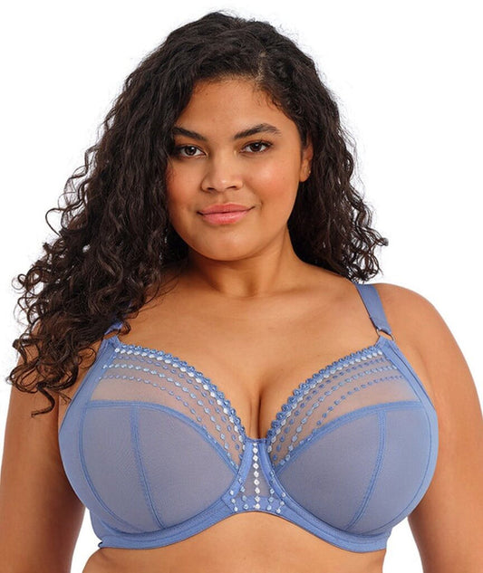 Elomi Matilda Underwired Plunge Bra - Lunar Blue