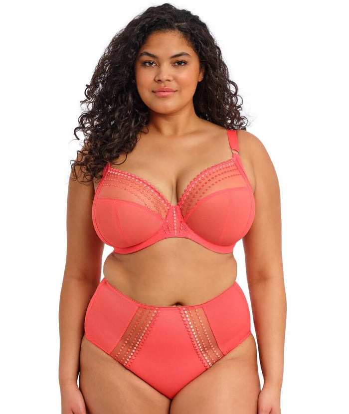 Elomi Matilda Underwired Plunge Bra - Sunset