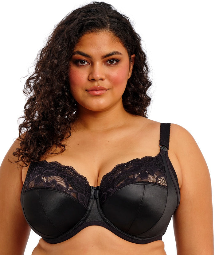 Elomi Molly Underwired Nursing Bra - Black