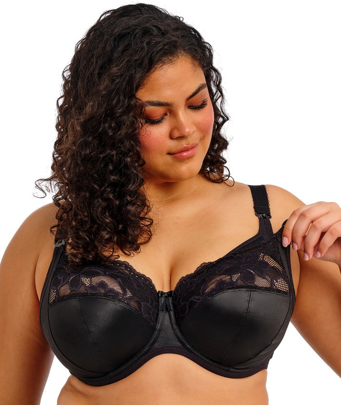 Elomi Molly Underwired Nursing Bra - Black