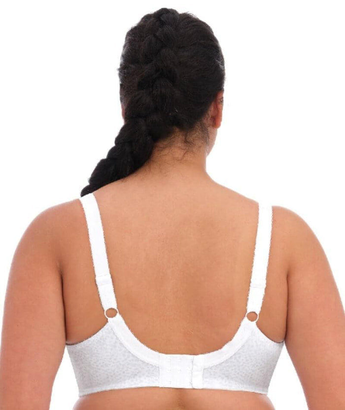 Elomi Morgan Underwire Banded Bra - White Bras