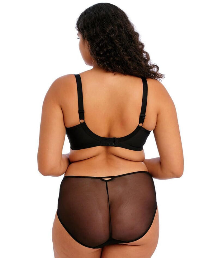 Elomi Sachi Underwired Plunge Bra - Black Bras