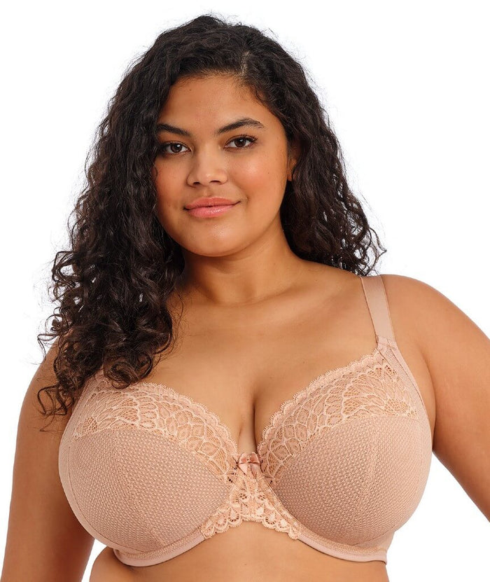 Elomi Tiernie Underwire Stretch Plunge Bra - Sahara