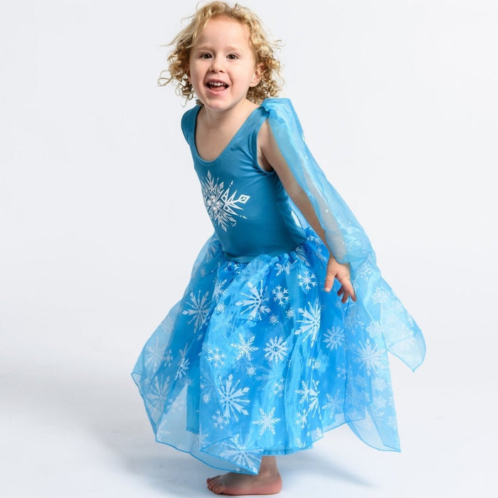 Elsa Frozen Dress - letsdressup.com.au - Girls Dress Ups