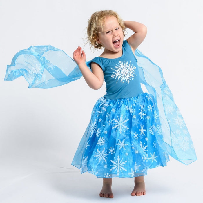 Elsa Frozen Dress - letsdressup.com.au - Girls Dress Ups