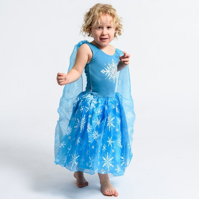Elsa Frozen Dress - letsdressup.com.au - Girls Dress Ups