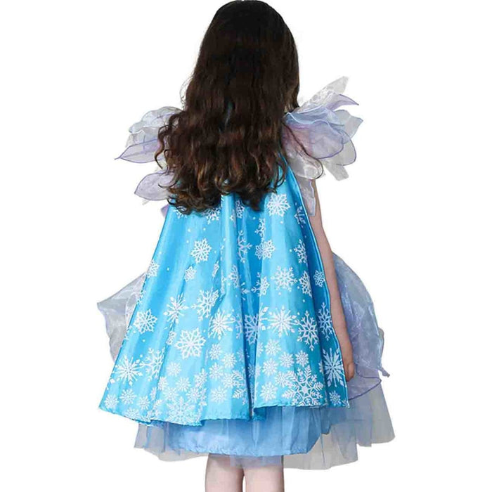 Elsa Frozen Snowflake Cape x 10 - letsdressup.com.au - Girls Dress Ups