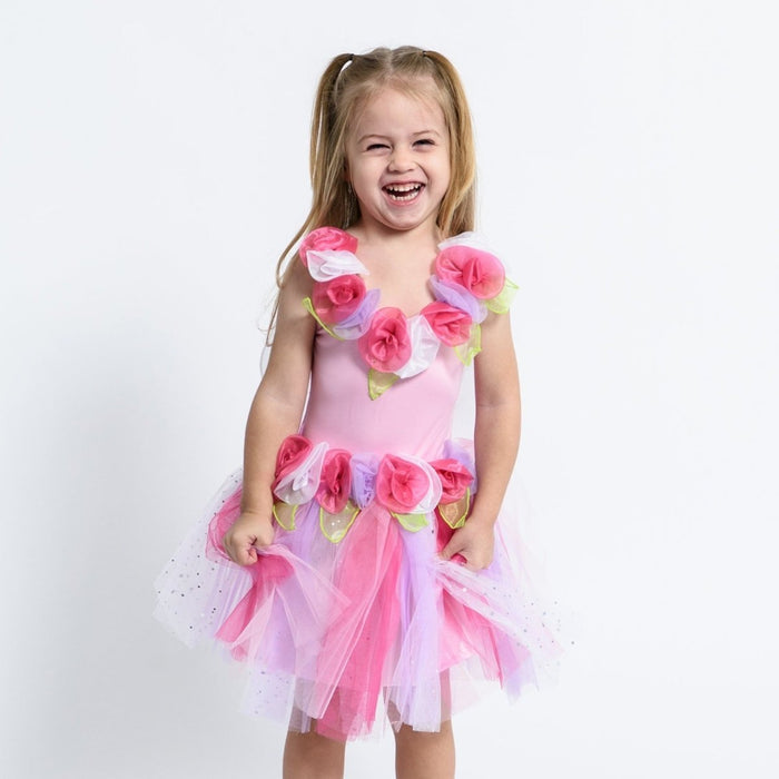 Enchanting Fairy Dress Pastel - letsdressup.com.au - Girls Dress Ups