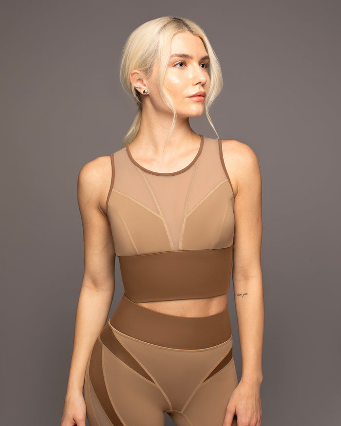 Enigma Bustier - Sable/Bronze