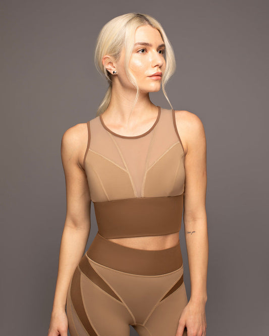 Enigma Bustier - Sable/Bronze