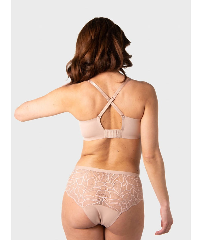 Evolve Effortless Sculpt T-Shirt Flexi-Wired Bra - Cashmere